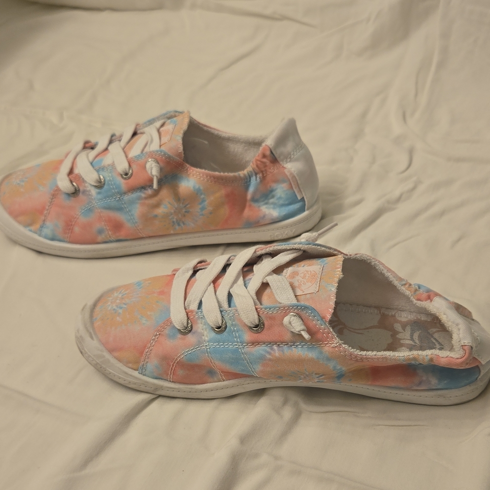 Roxy Pastel Tie-Dye Sneakers - Picture 4 of 5